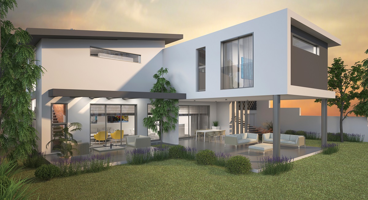 Beautiful House in one plot