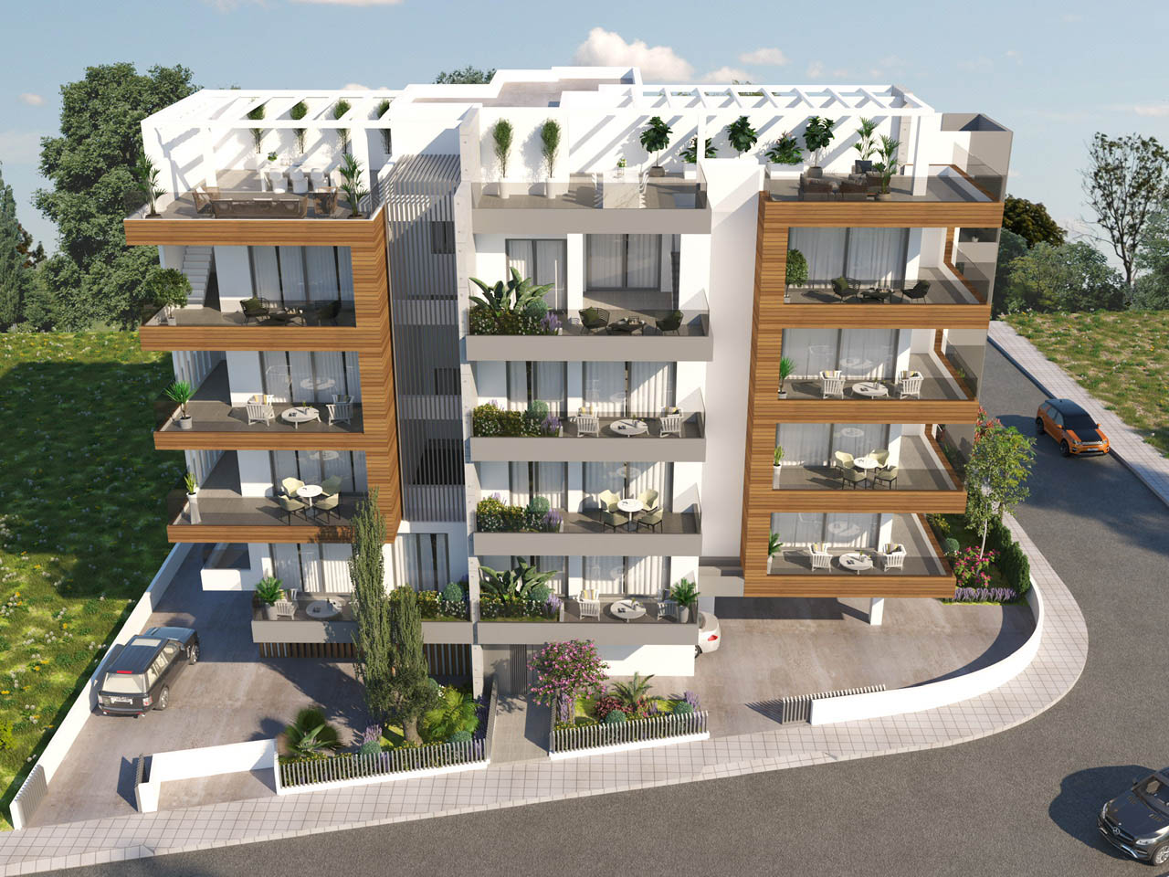 3 Bedrooms Penthouse in Kreontos & Karpenisiou