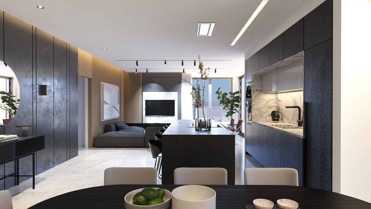 3 Bedrooms Penthouse in Kreontos & Karpenisiou