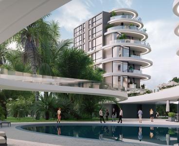 Luxury flats on beach