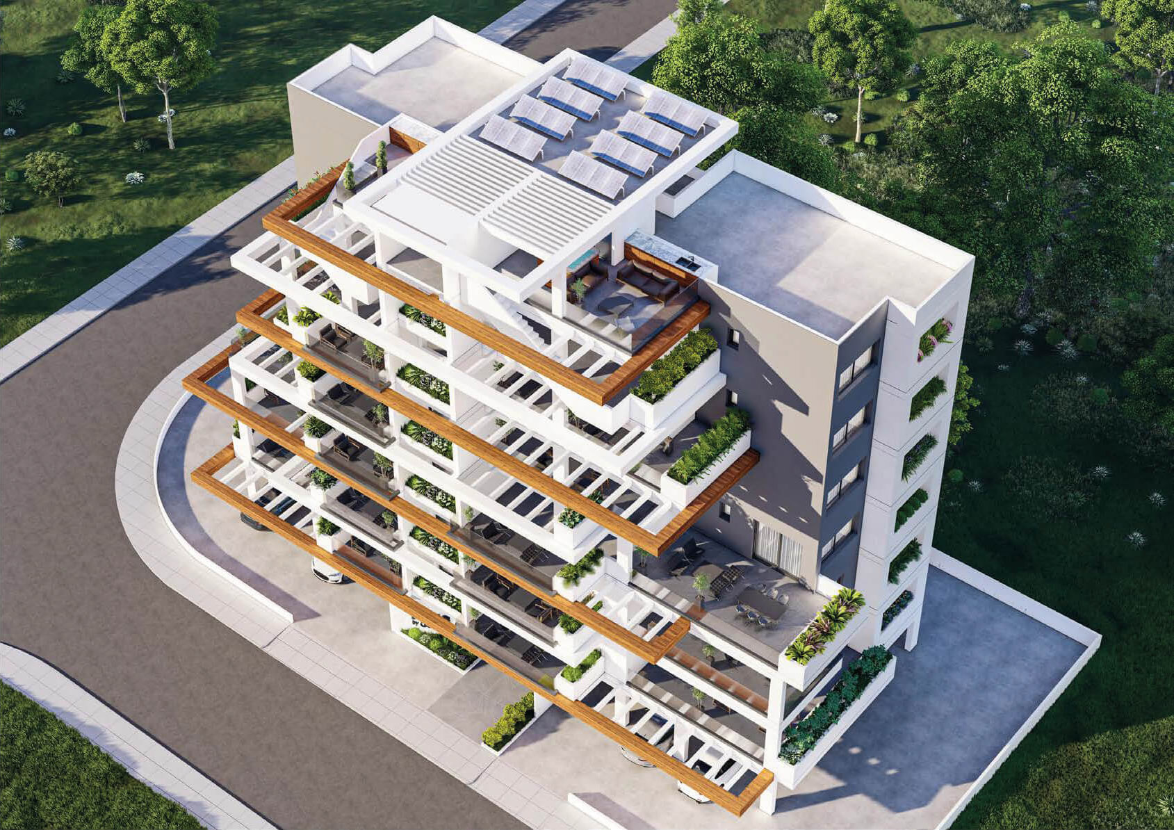 4 Bedrooms Penthouse in Roubens Str