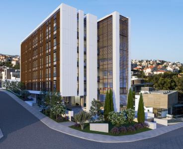 Top floor with roof garden