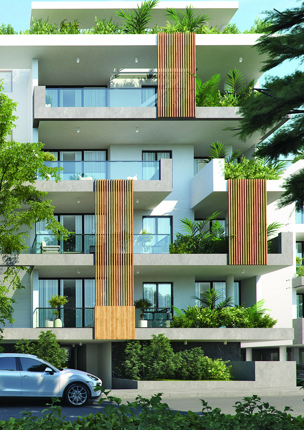 2 Bedrooms Penthouse in Eleftherias