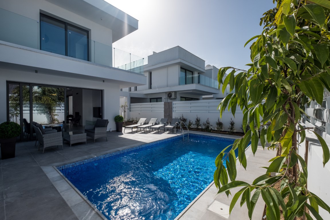 Beach and City House
