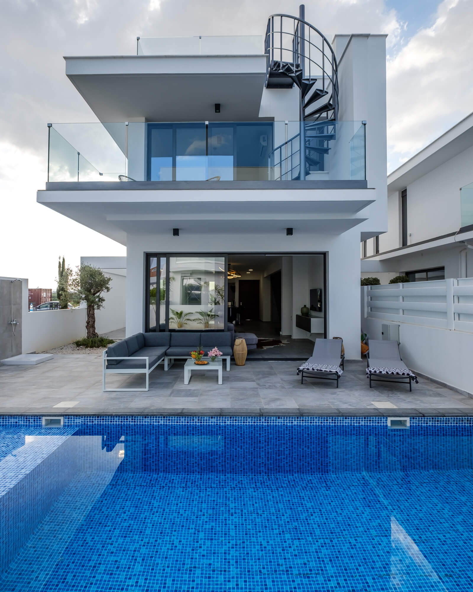 Beach and City House