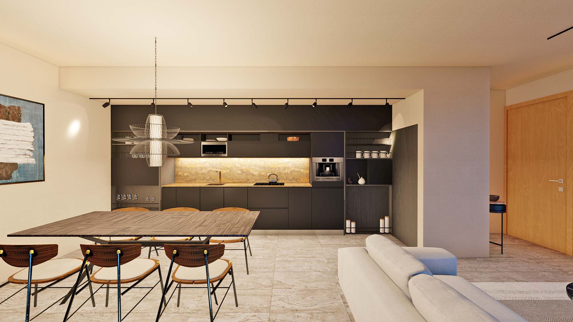 3 Bedrooms Penthouse in Markou Botsari