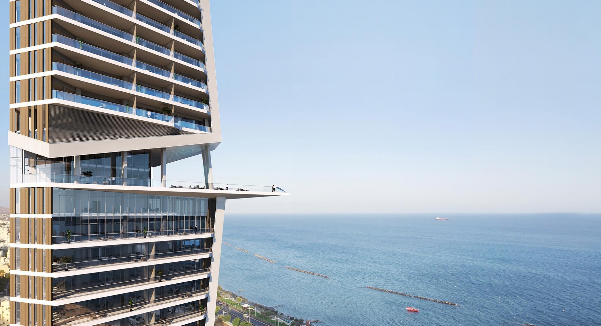 Panoramic Seafront Views In Trilogy Tower