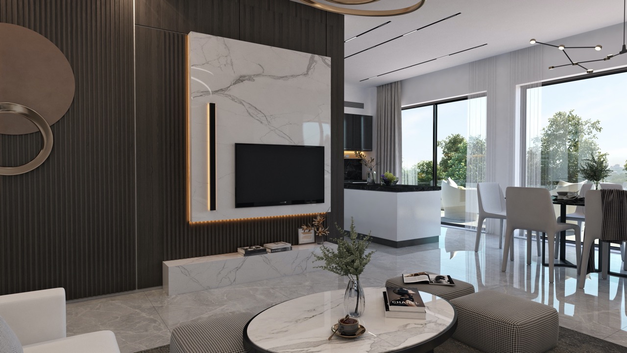 2 Bedrooms Apartment in Yermasoyia