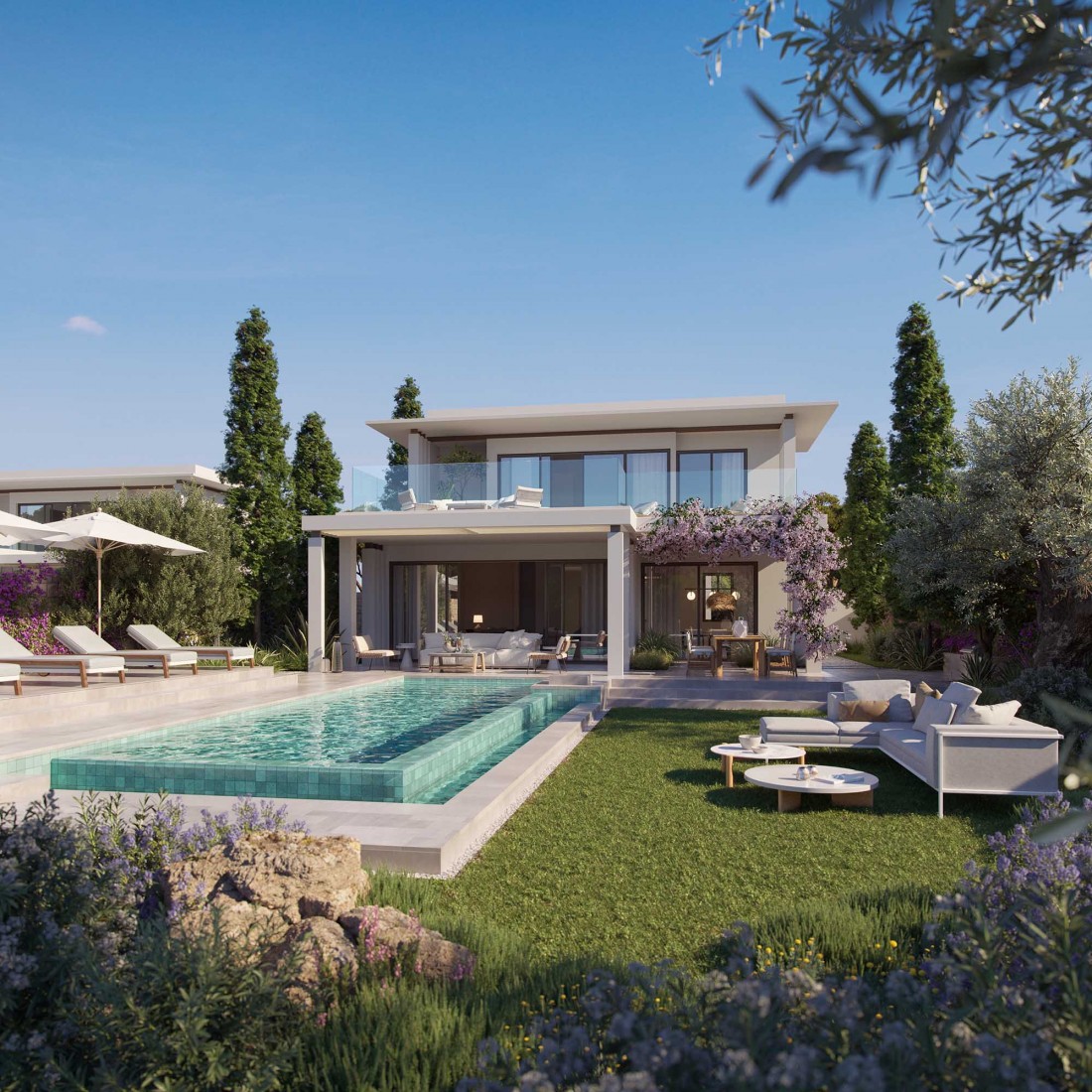 Extravagent Green Luxury In Limassol Suburbs