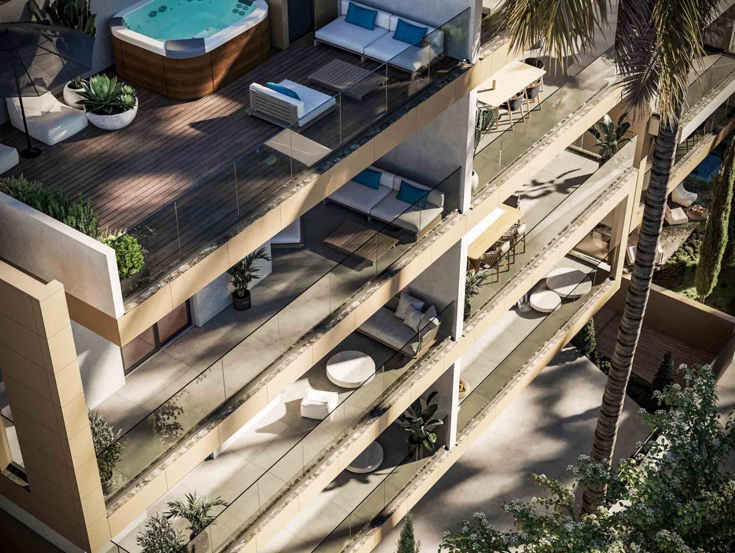Image showcasing Gorgeous Penthouse with Large Roof Garden | M.Residence
