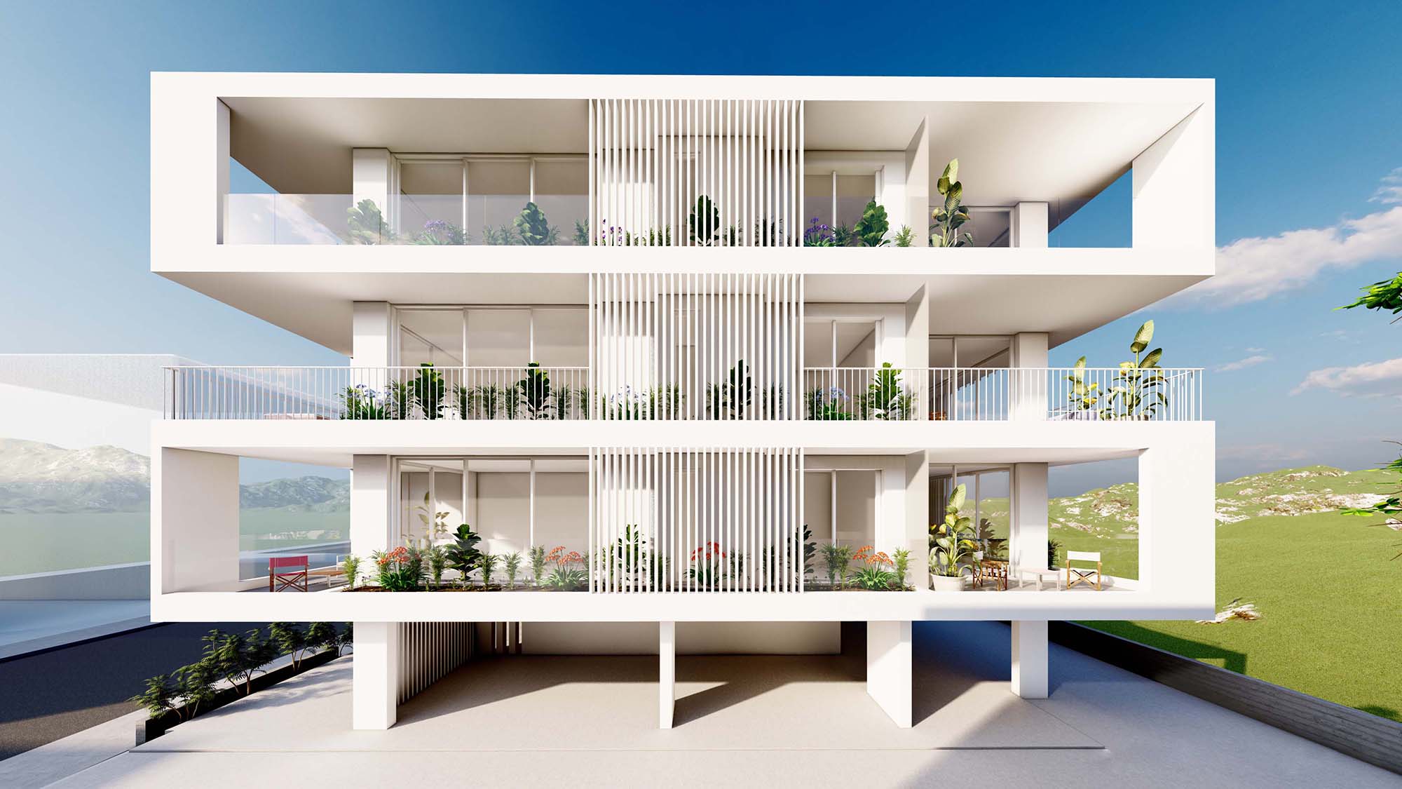 Apartment in Agios Dometios - view 1