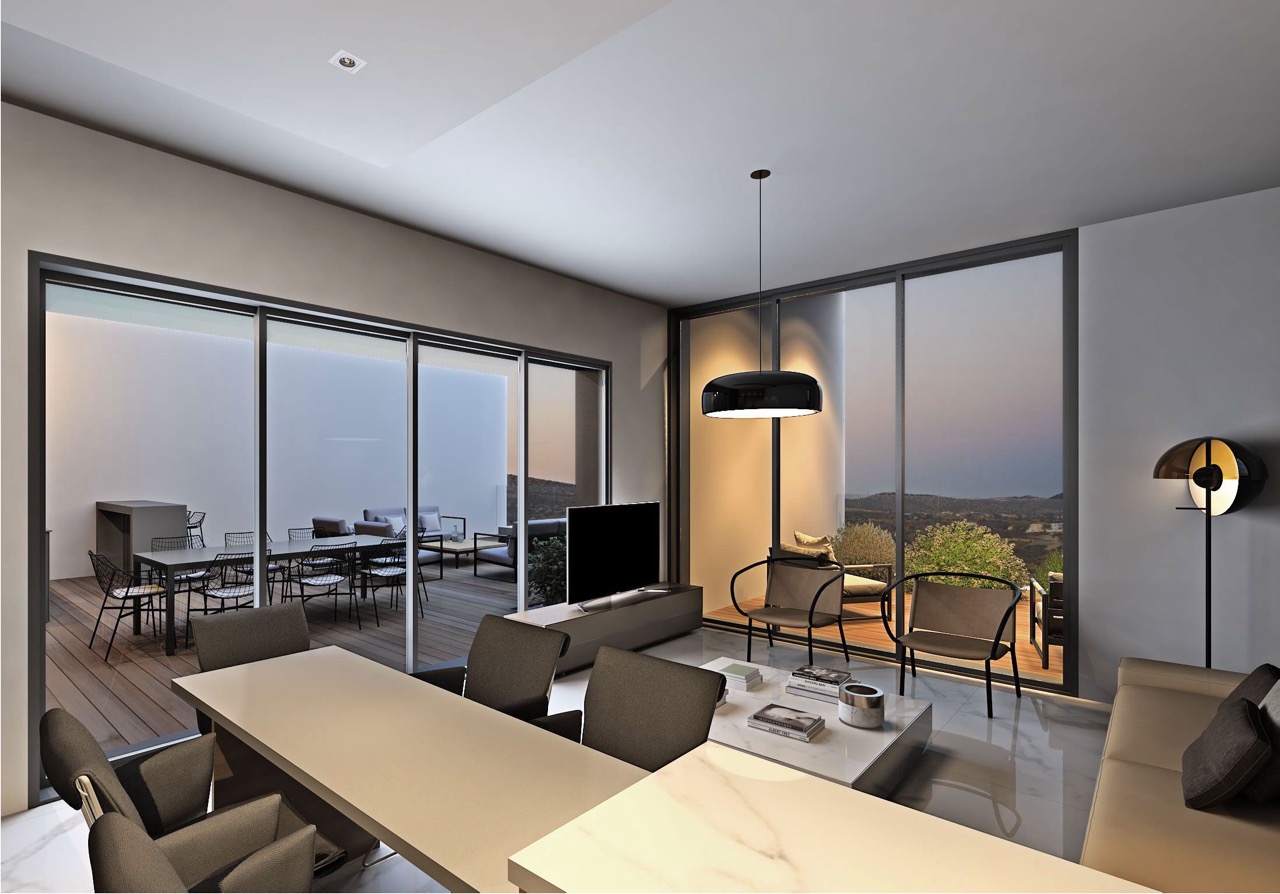 2 Bedrooms Penthouse in Yermasoyia