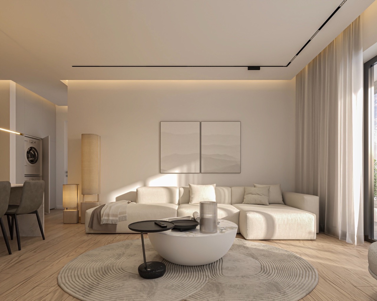 2 Bedrooms Penthouse in Livadia