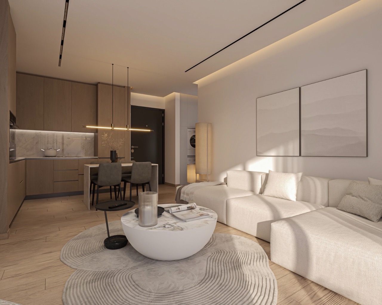 2 Bedrooms Penthouse in Livadia