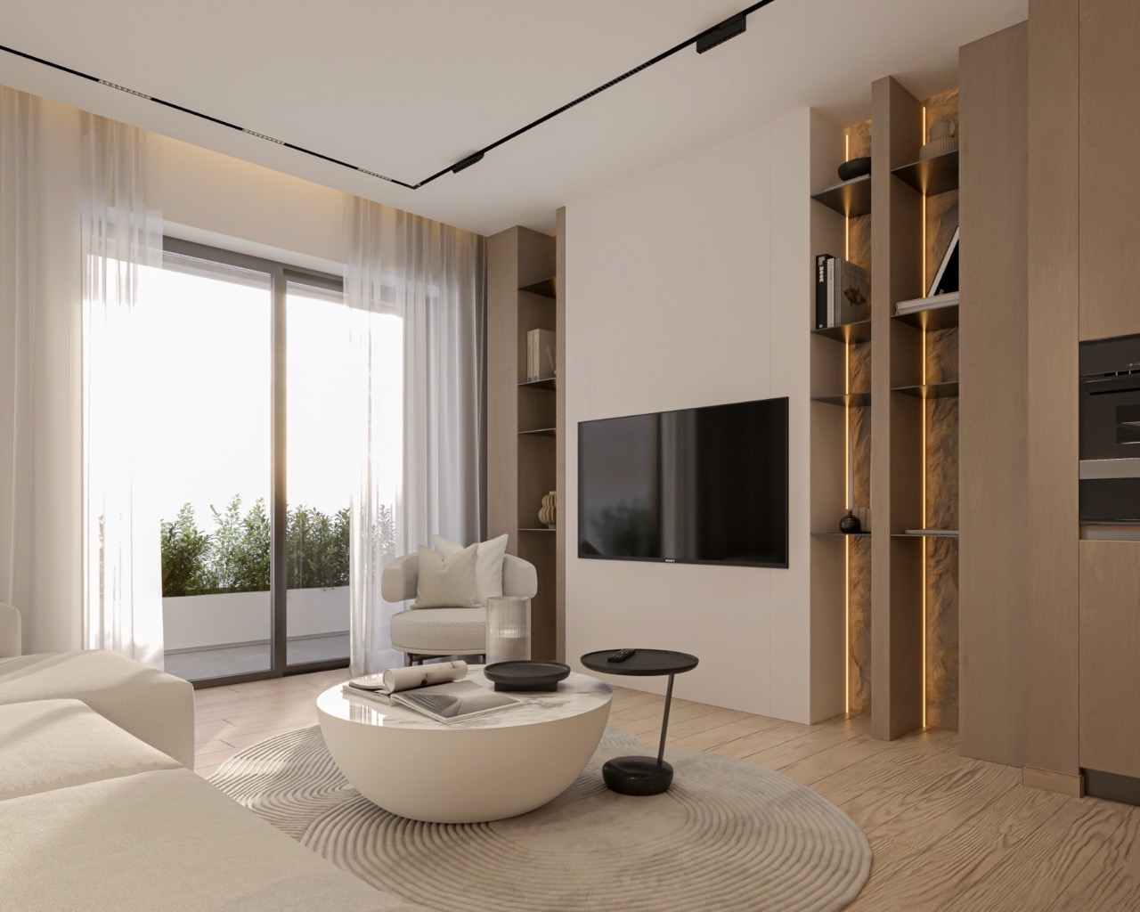 2 Bedrooms Penthouse in Livadia