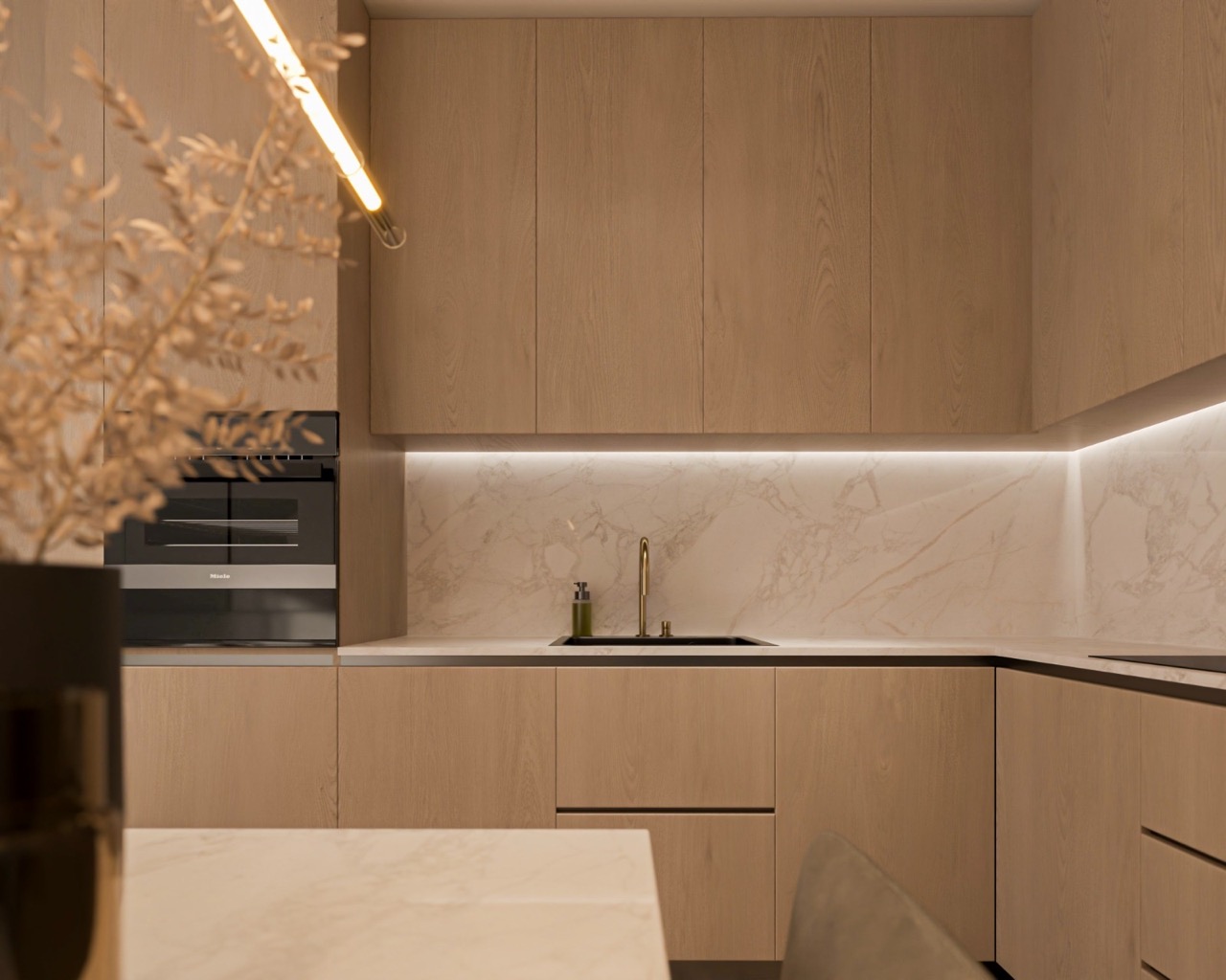 2 Bedrooms Penthouse in Livadia