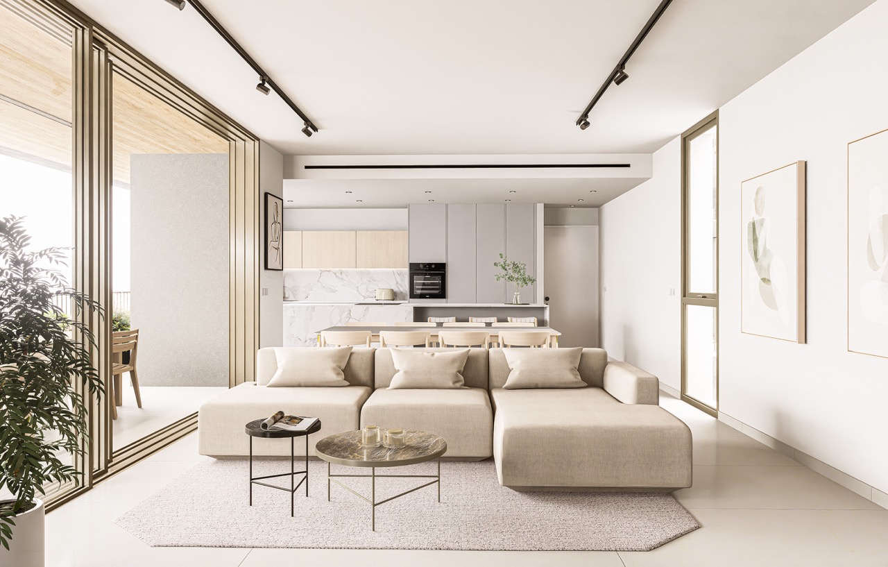 3 Bedrooms Penthouse in Platy & Rik Aglantzias