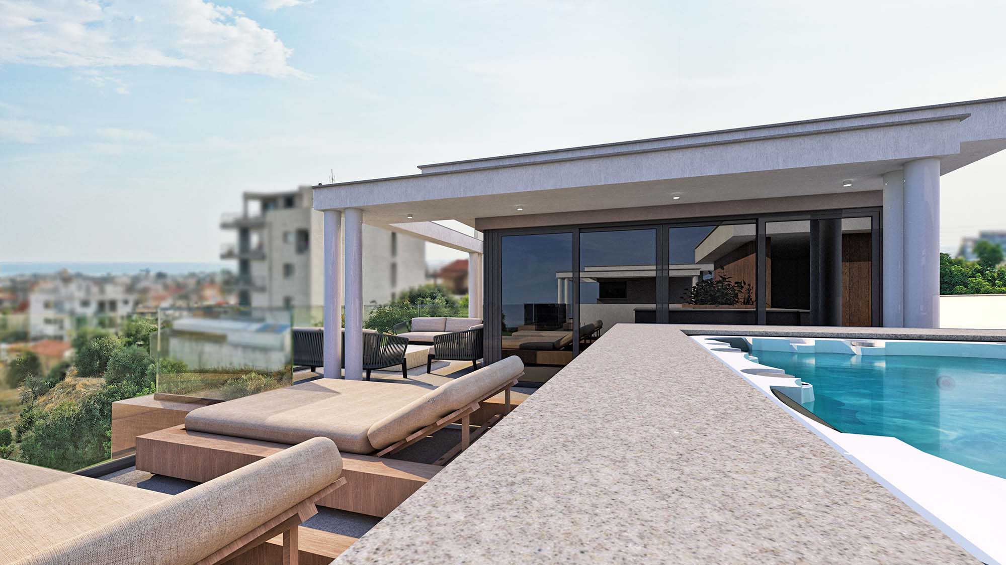 3 Bedrooms Penthouse in Ayios Athanasios