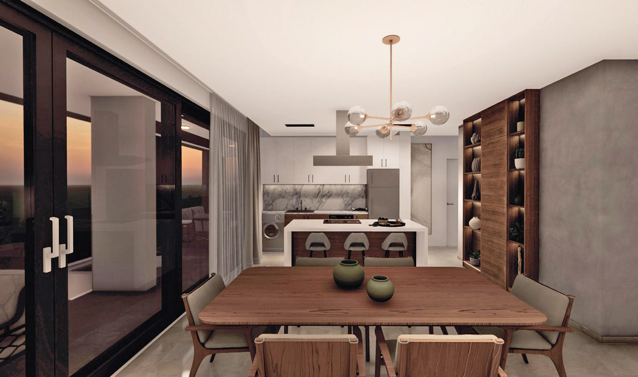 3 Bedrooms Penthouse in Voustroniou