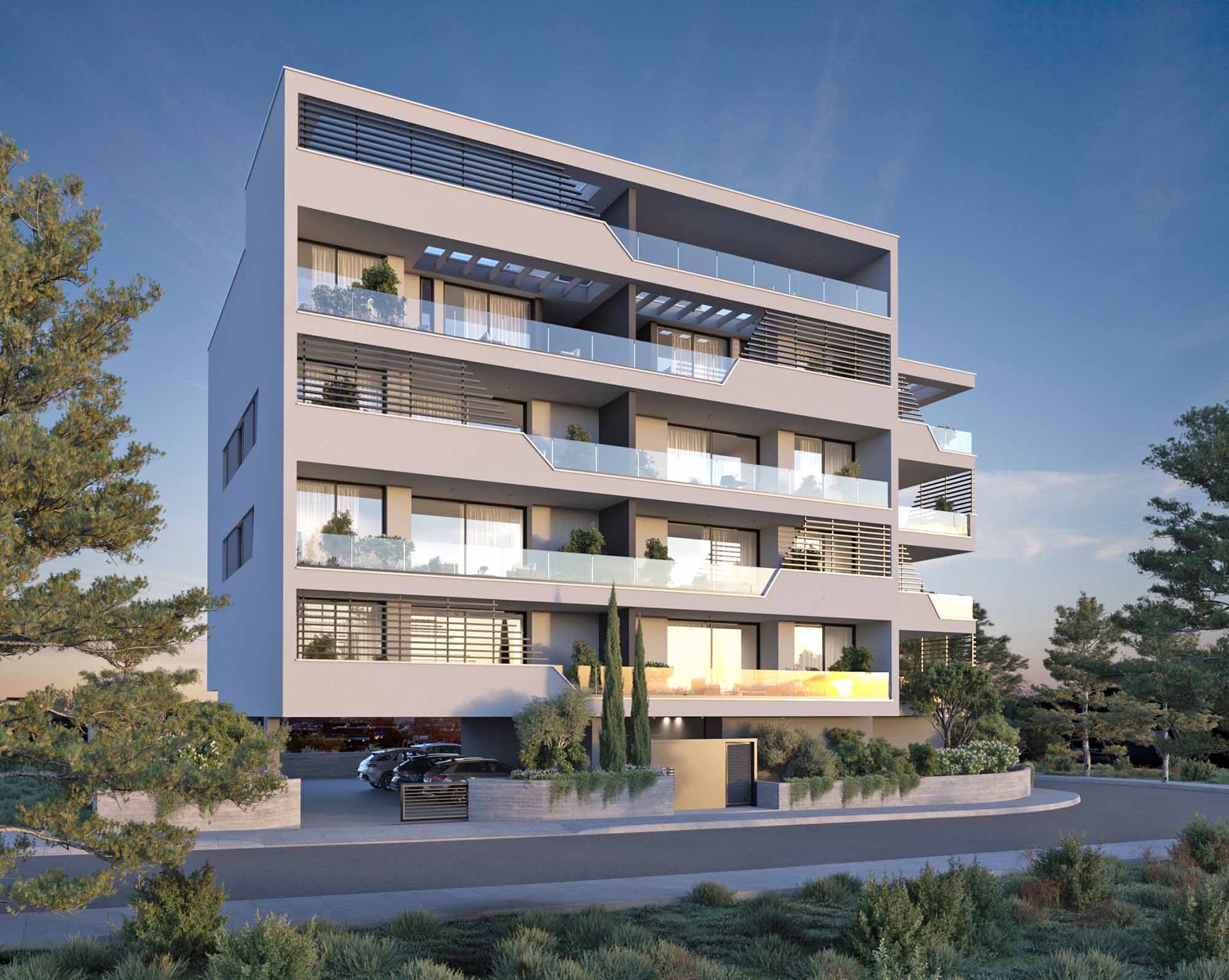 2 Bedrooms Penthouse in Antiochias