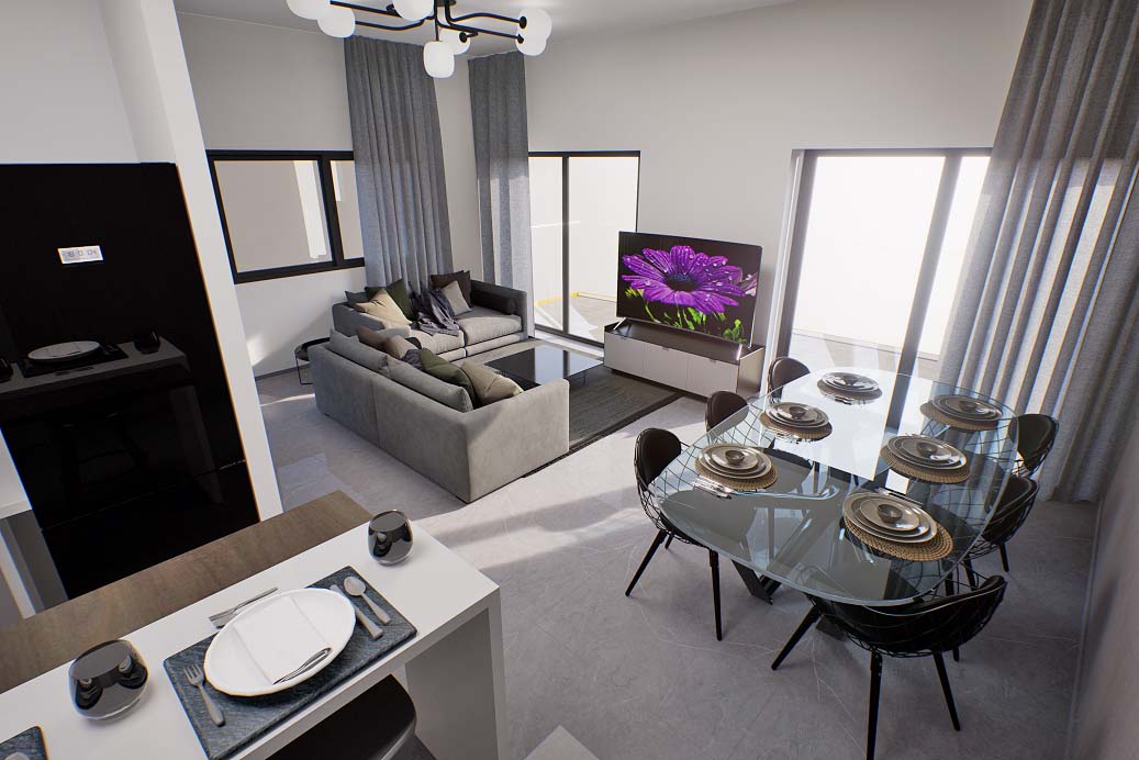 2 Bedrooms Apartment in Ayios Athanasios