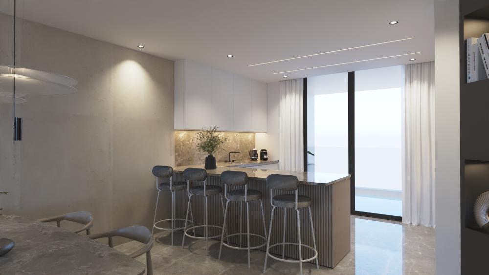 2 Bedrooms Penthouse in 8, Andrea Souroukli