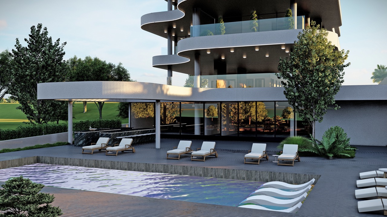 2 Bedrooms Apartment in Potamos Yermasoyias