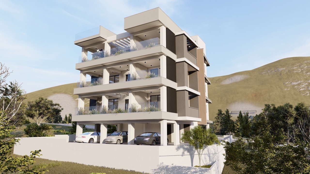 2 Bedrooms Penthouse in Ayios Athanasios