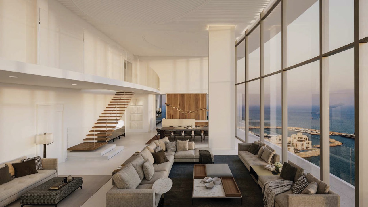 6 Bedrooms Penthouse in Limassol Centre