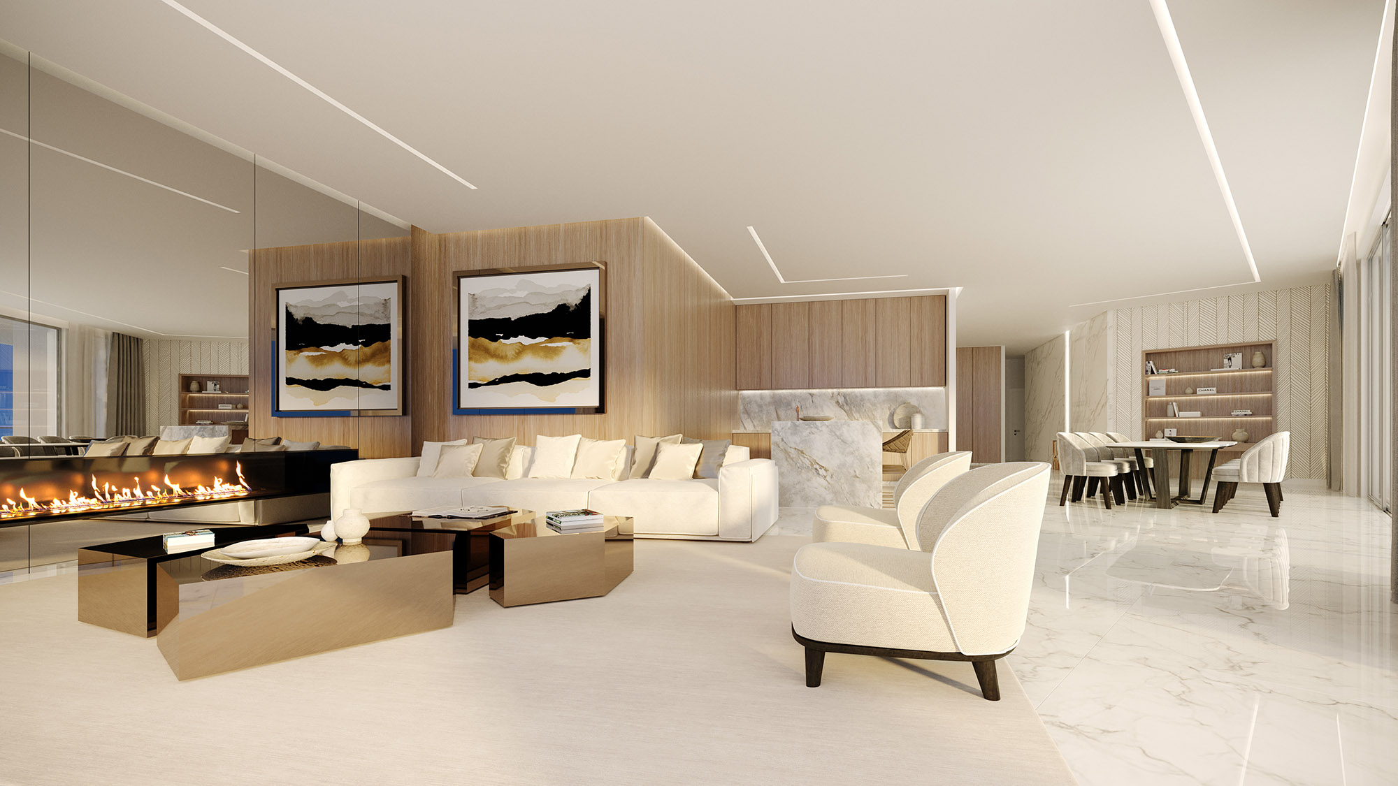 3 Bedrooms Apartment in