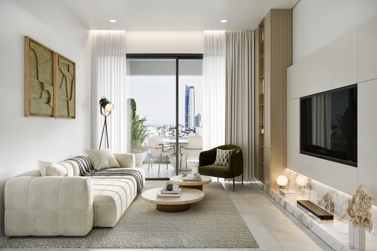 2 Bedrooms Apartment in Ayios Athanasios