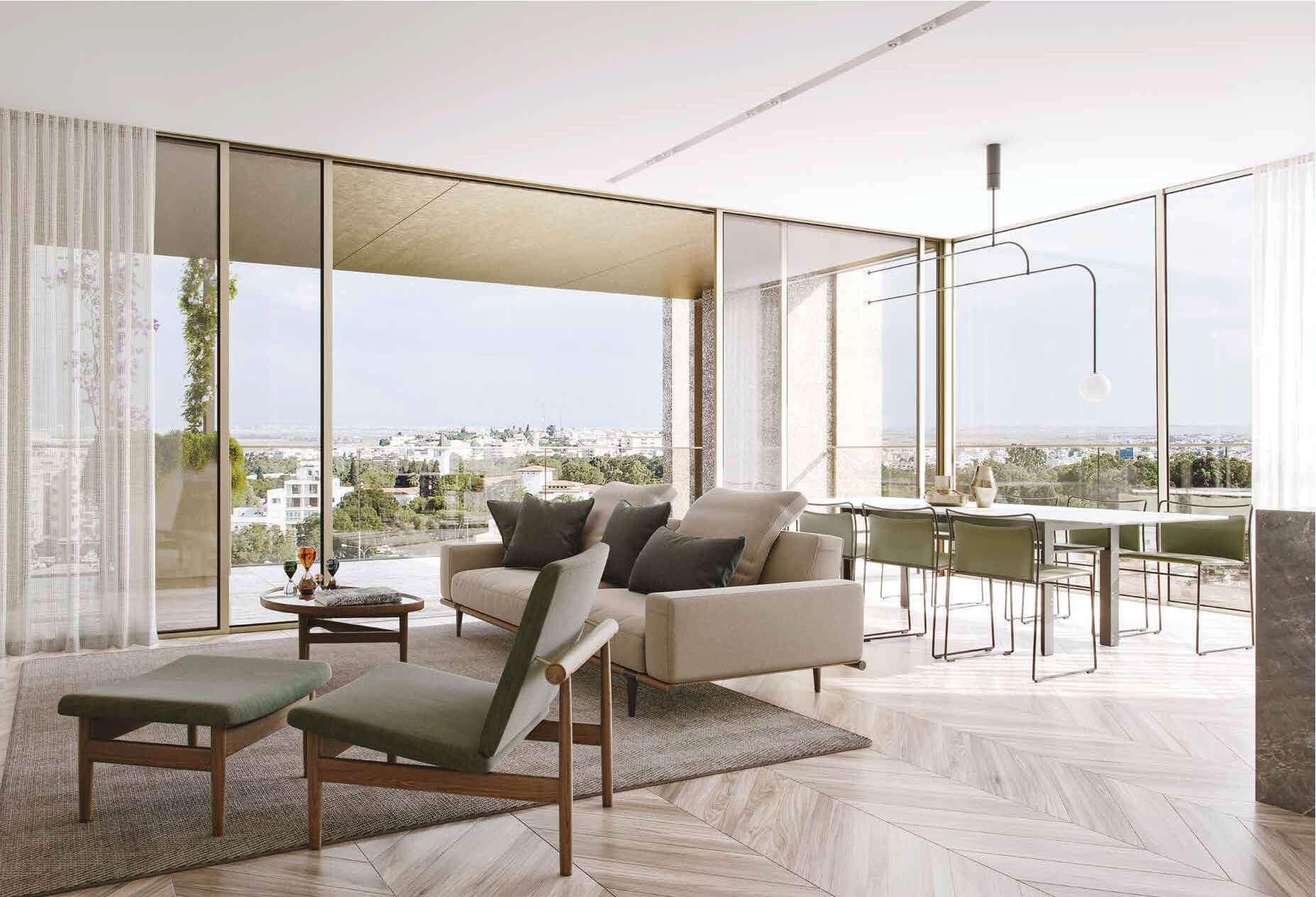 2 Bedrooms Apartment in Arch. Makarios III Ave 98