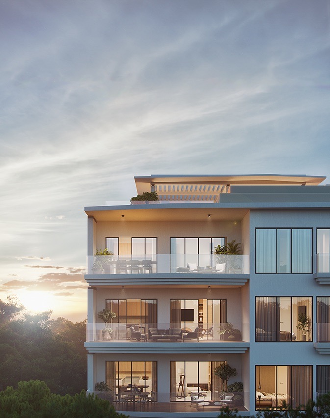 3 Bedrooms Penthouse in Limassol Suburbs