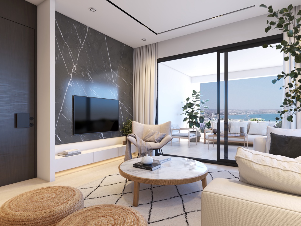 2 Bedrooms Penthouse in Medousis Street
