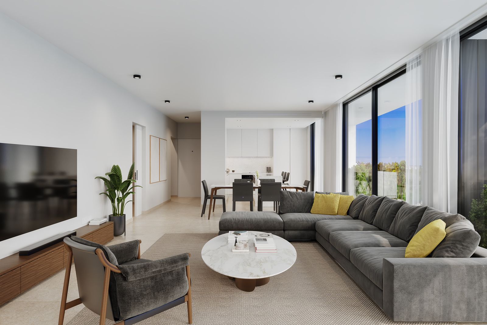 3 Bedrooms Penthouse in Ag Nikolaou