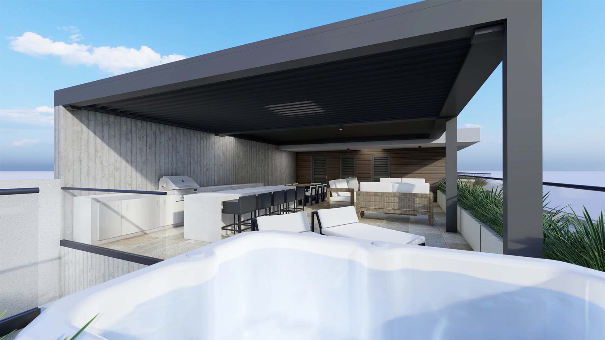 3 Bedrooms Penthouse in Mesa Yeitonia