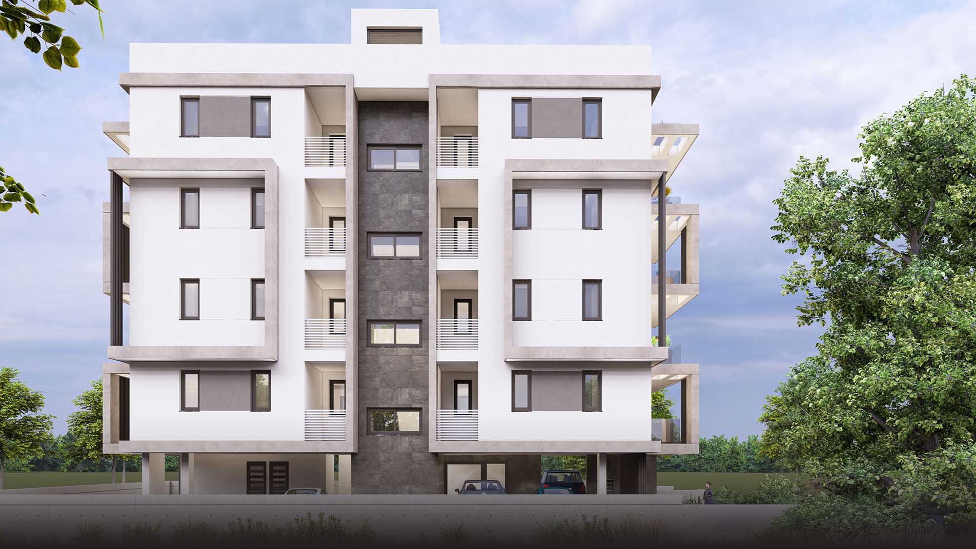 2 Bedrooms Penthouse in Lambrou Katsoni