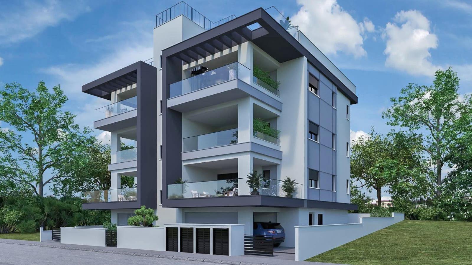 2 Bedrooms Penthouse in Ekali