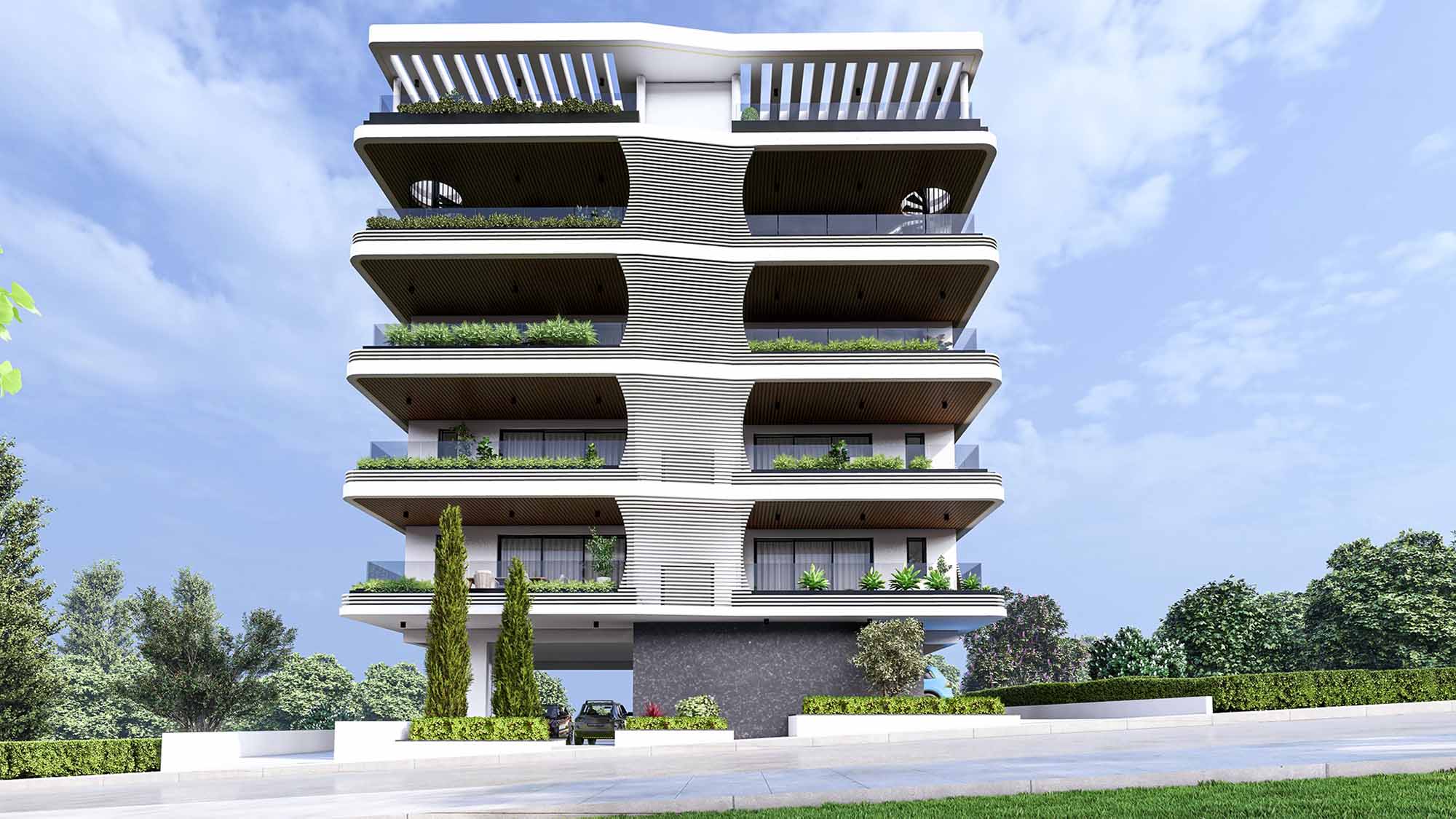 3 Bedrooms Apartment in Agioi Omologites
