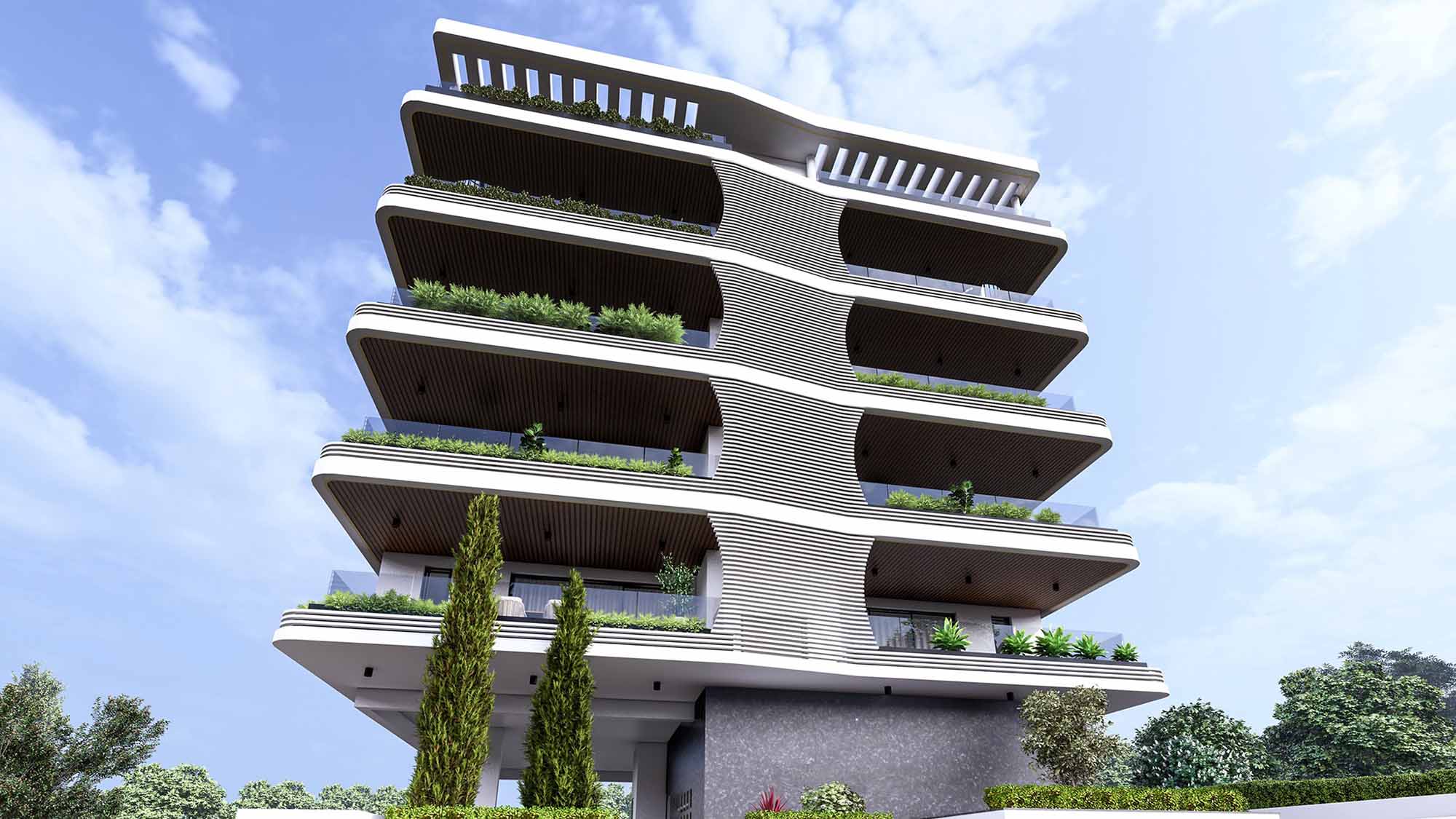 3 Bedrooms Apartment in Agioi Omologites
