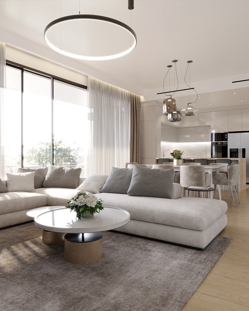 2 Bedrooms Penthouse in Alexandrou Papadiamanti