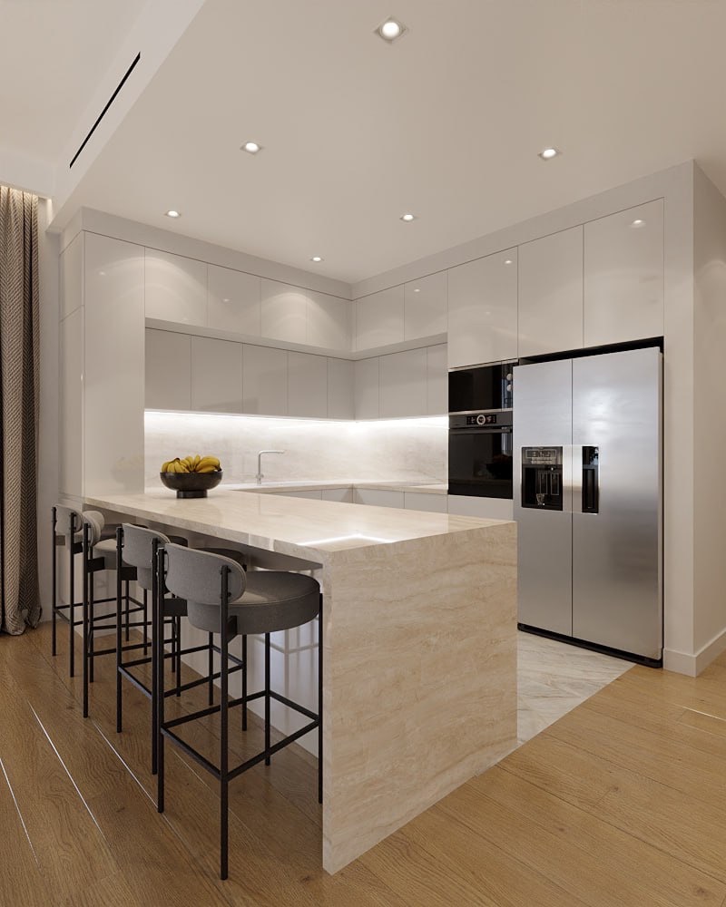 2 Bedrooms Penthouse in Alexandrou Papadiamanti