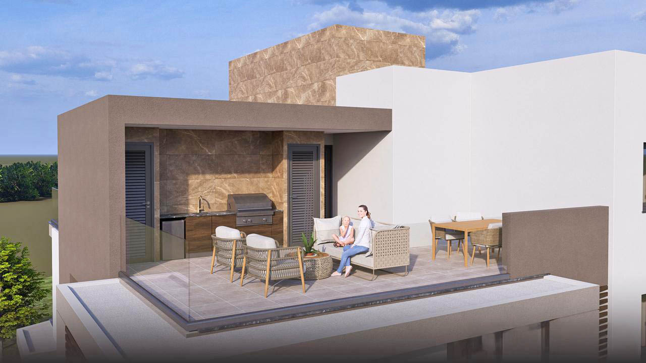 Penthouse in Larnaca - view 1