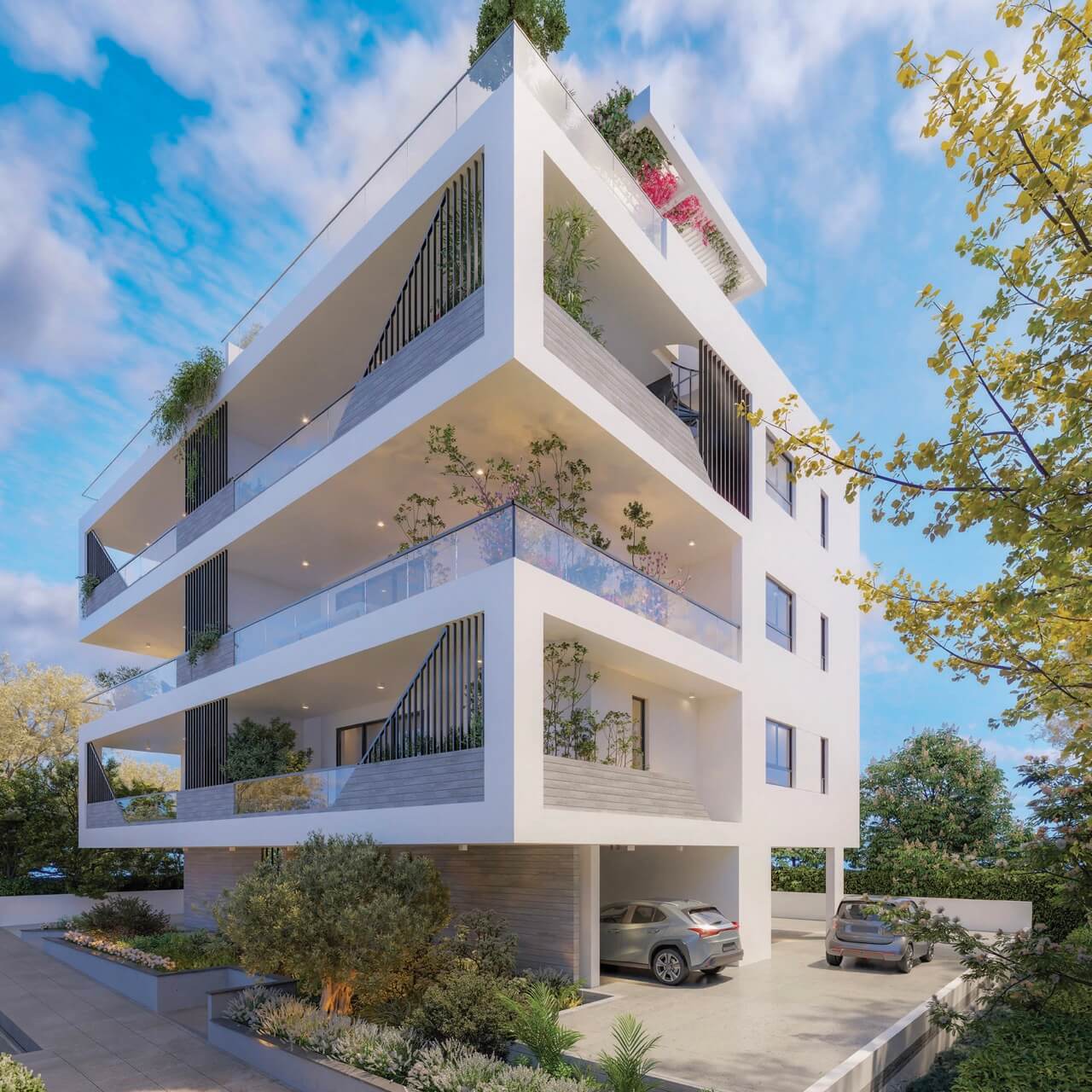 2 Bedrooms Penthouse in saronikou