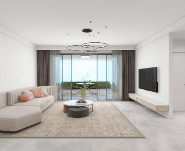 Stylish penthouse with roof garden