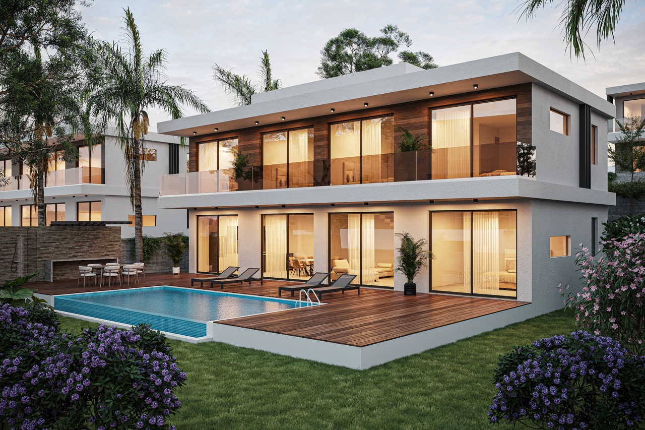 House in Pegeia - view 1