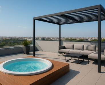 Charming Penthouse with Views