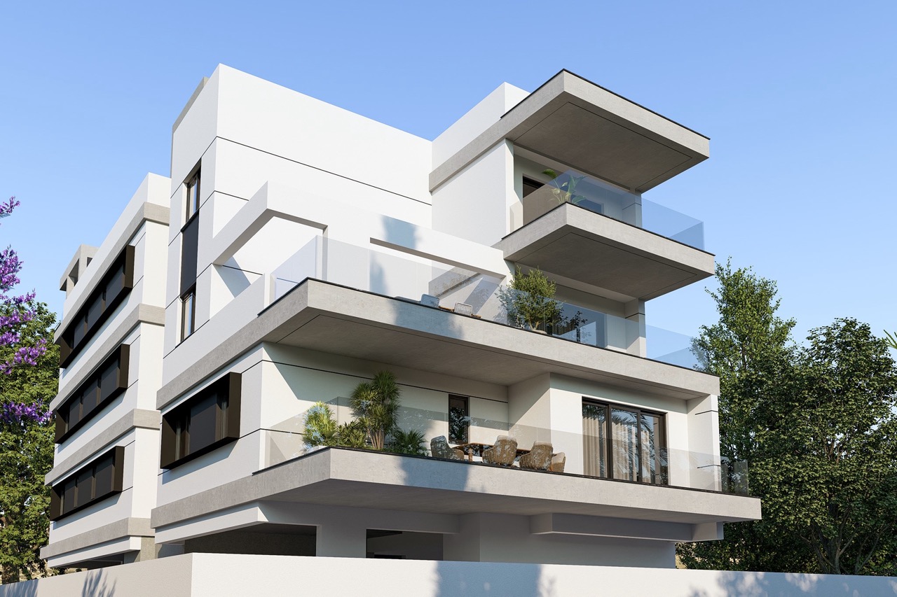 Penthouse in Ayioi Omoloyites - view 1