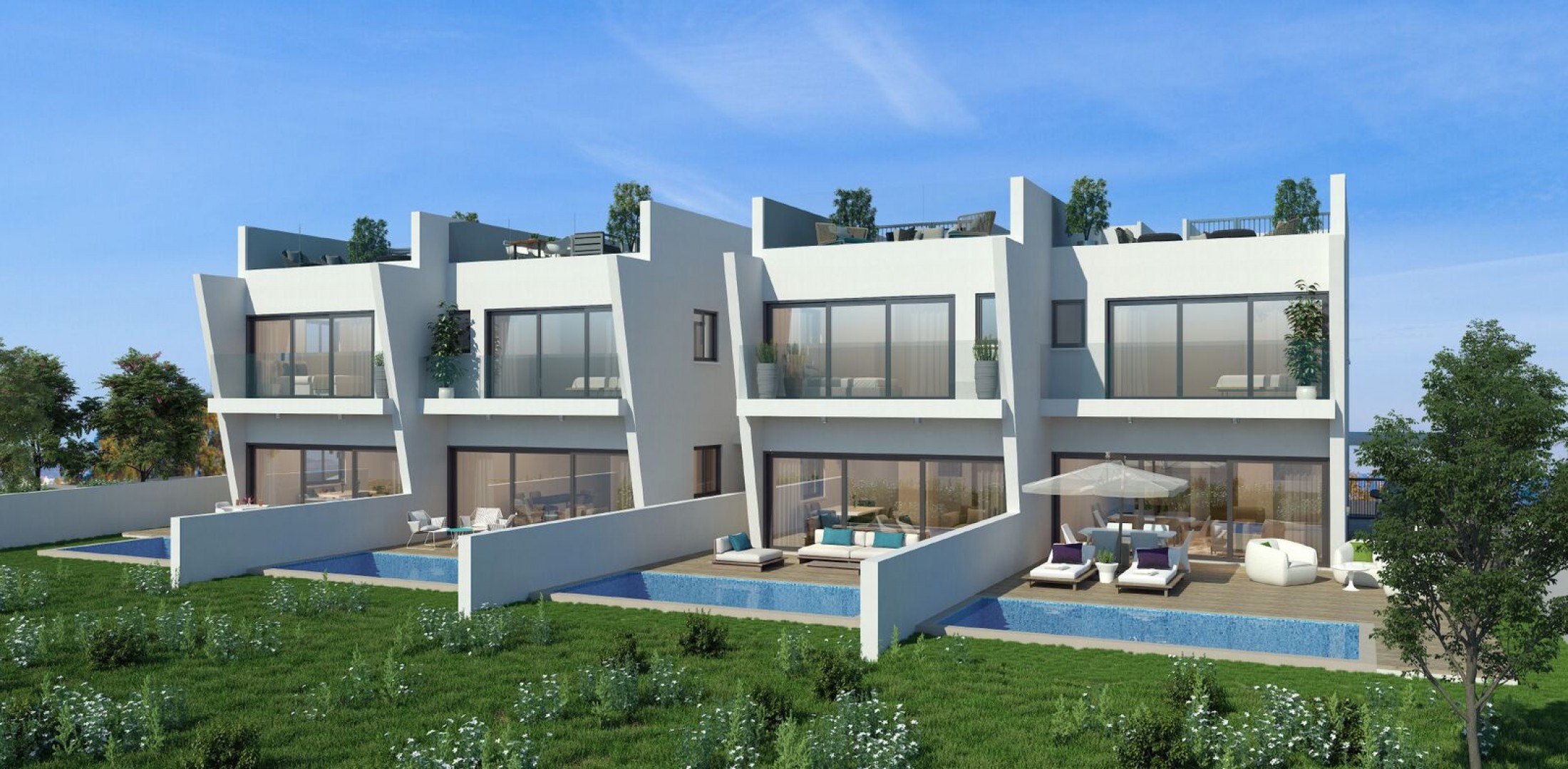 Holiday Maisonette with Roof Garden in Protaras, Famagusta | M.Residence