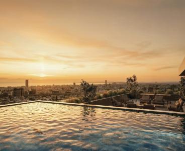 Sky Mansion with Private Rooftop Oasis in Ayios Athanasios, Limassol